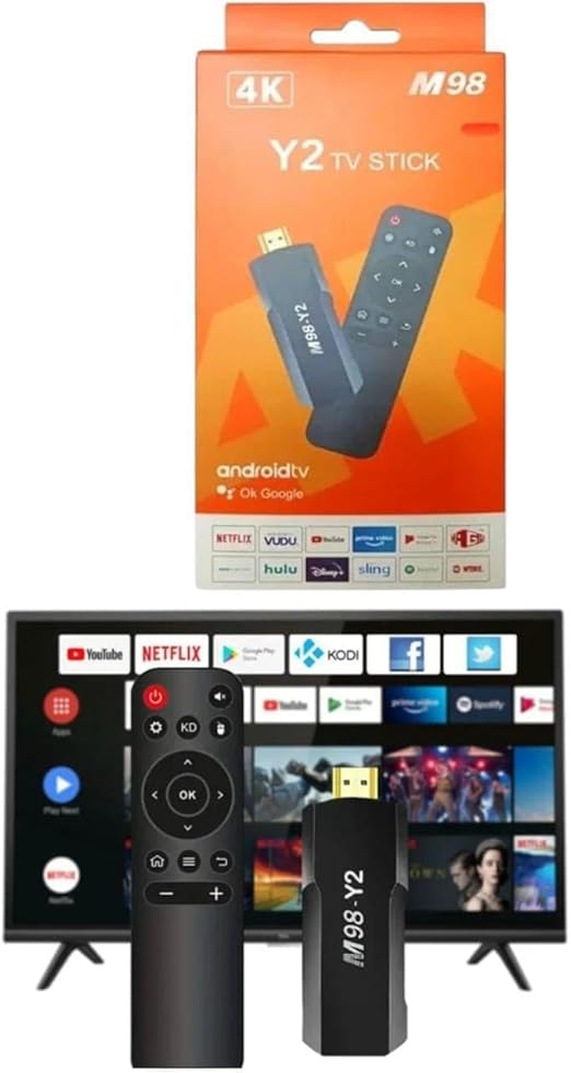 Y2 Android TV Stick (8GB + 128GB)