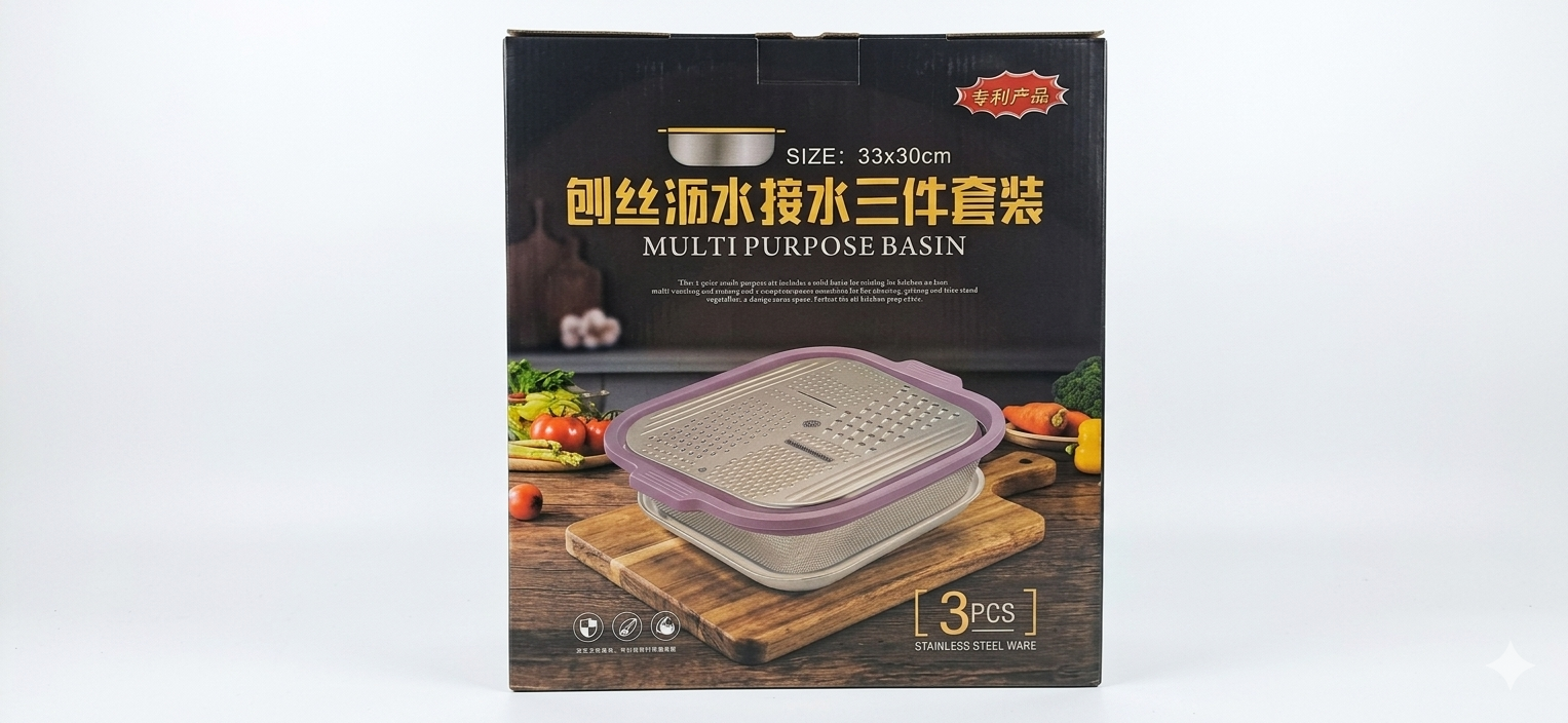 Multi-Purpose Grater and Storage Box Set