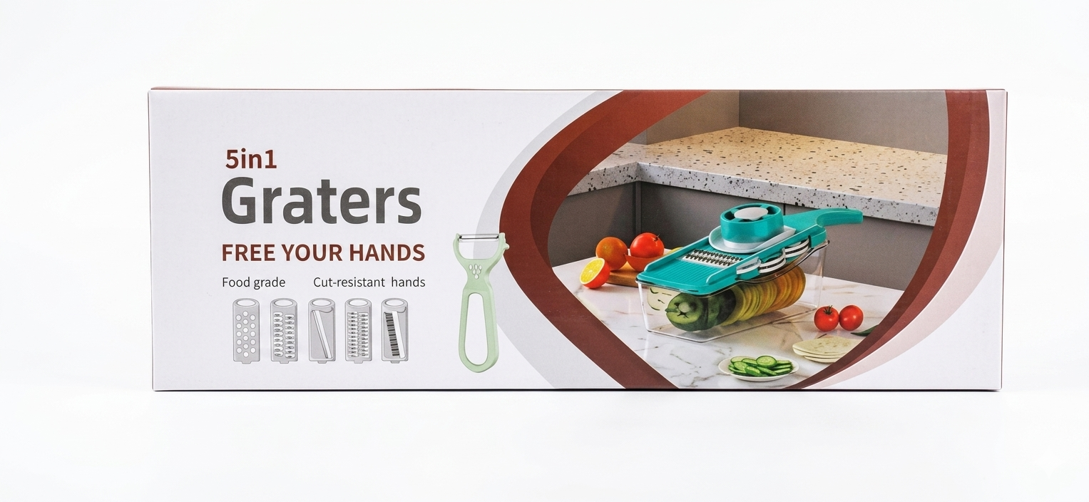 Vegetable Cutter (Teal Colourway)