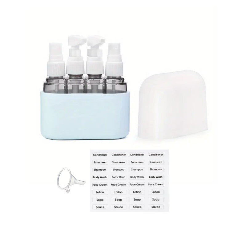 4-Piece Sub-Bottle Dispenser Set
