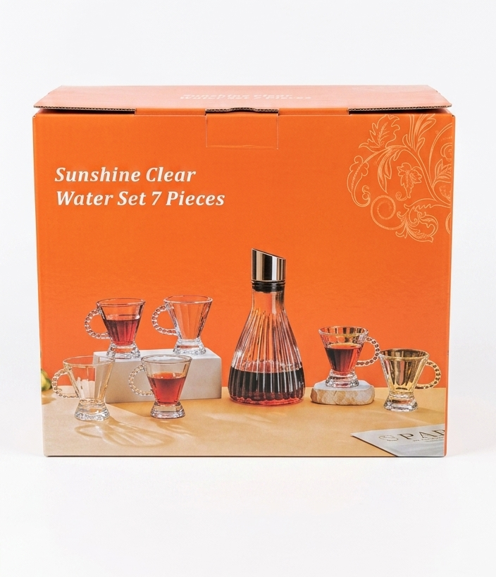 7 Piece Jug and Glass Set