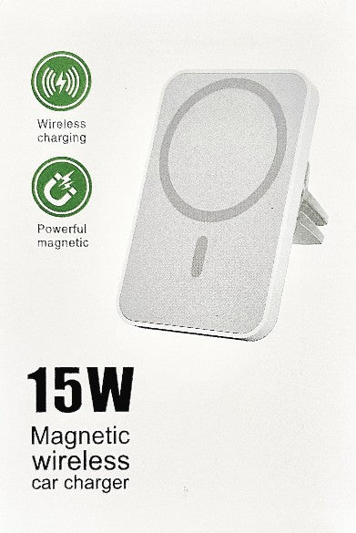 15W Magnetic Wireless Car Charger
