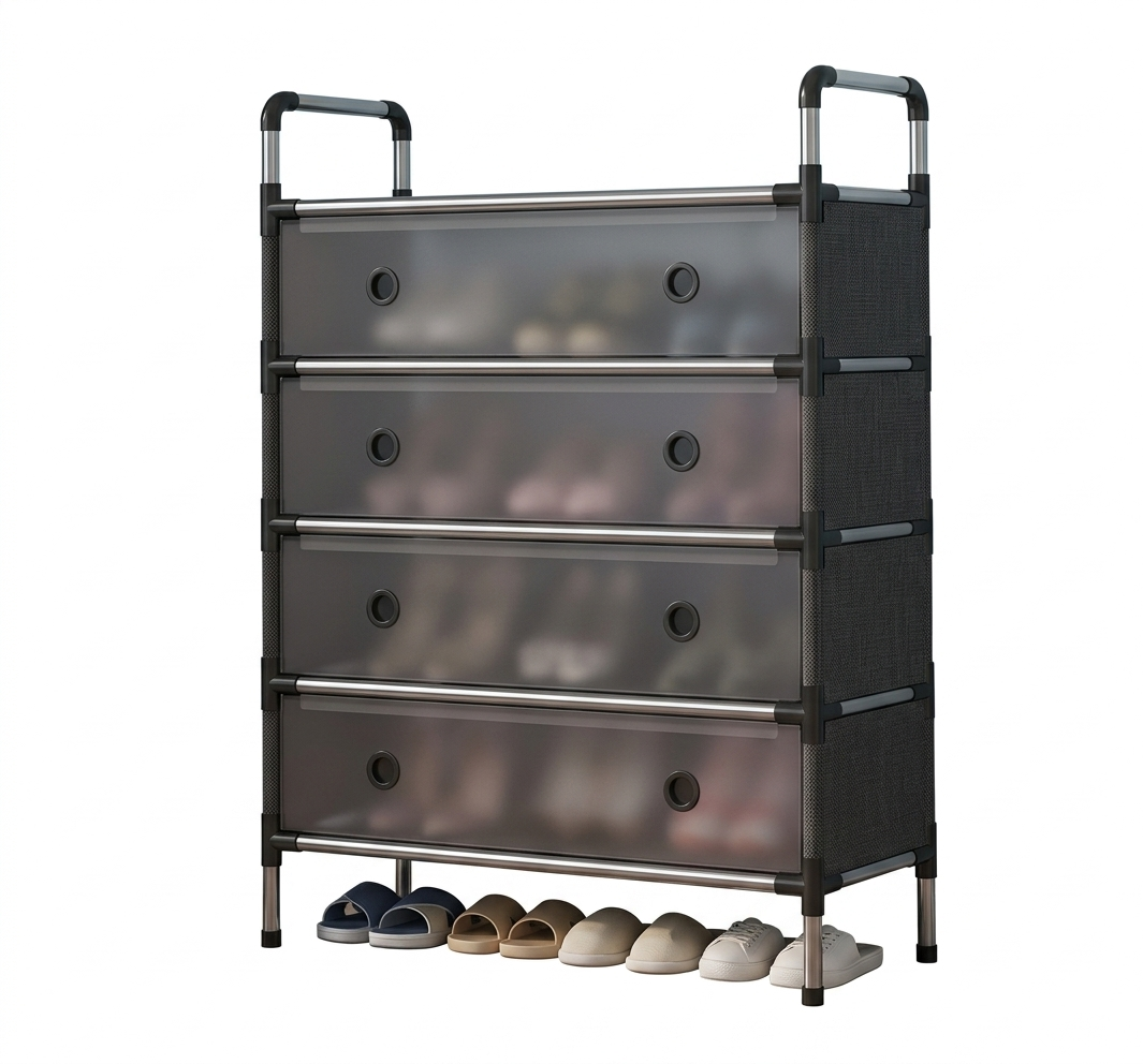 4-Tier Shoe Rack