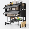 Multi-Functional Kitchen Rack