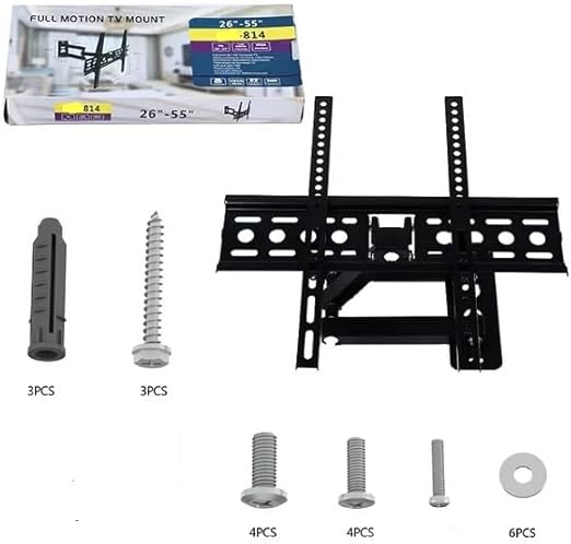 Full Motion Wall Bracket TV Mount