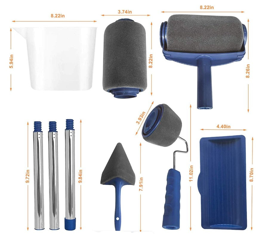 Multi-Functional Paint Roller Set